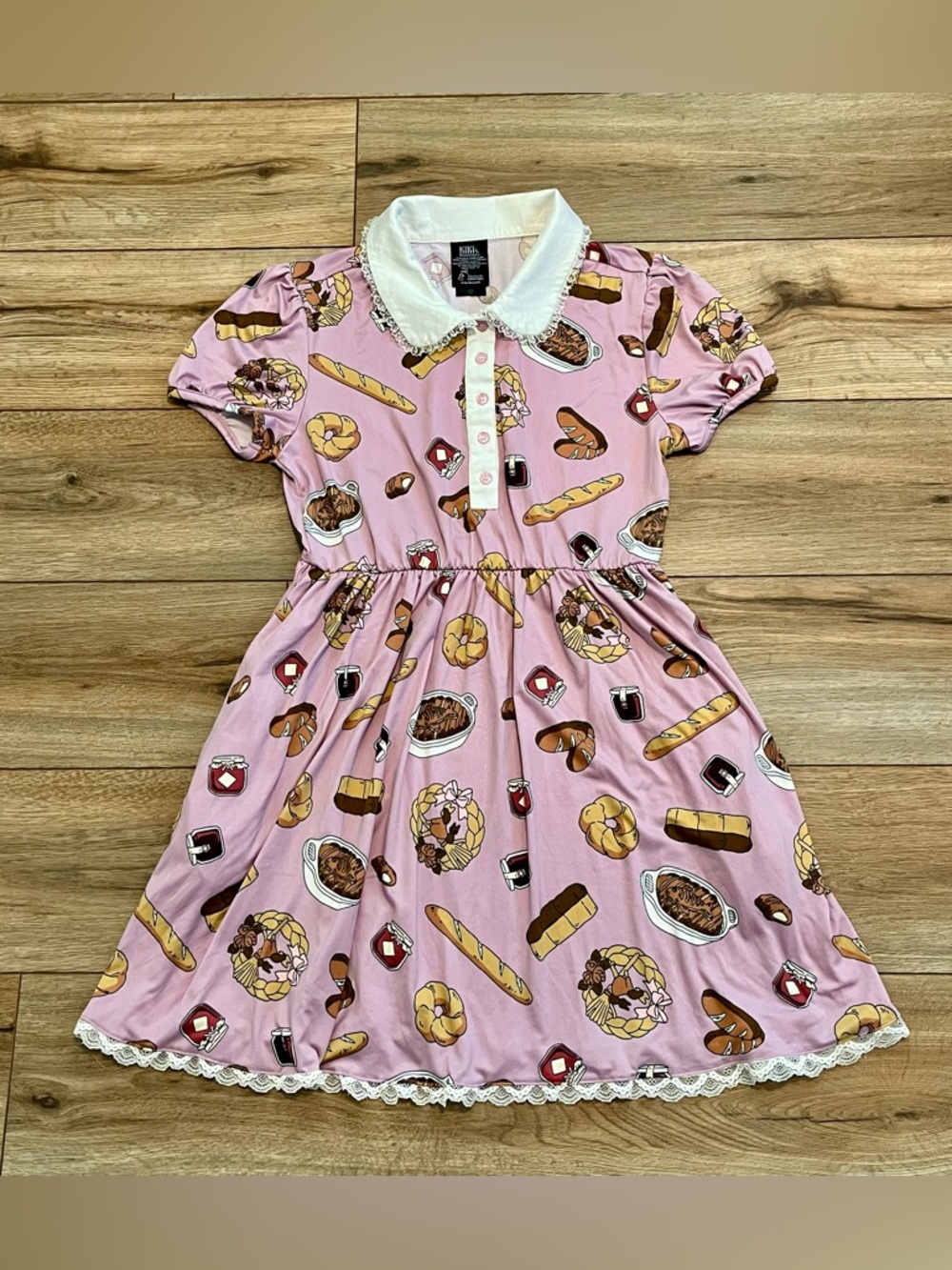 Kiki's Delivery Service Mini Dress SZ Medium Her Universe Purple Studio Ghibli